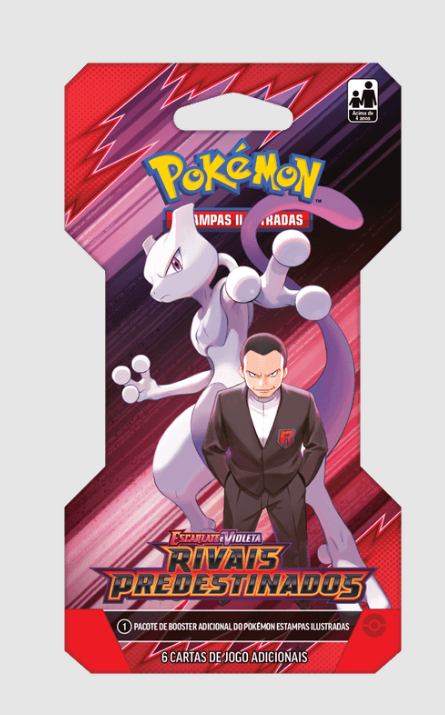 Booster Unitário Pokémon TCG – Rivais Predestinados (SV10)
