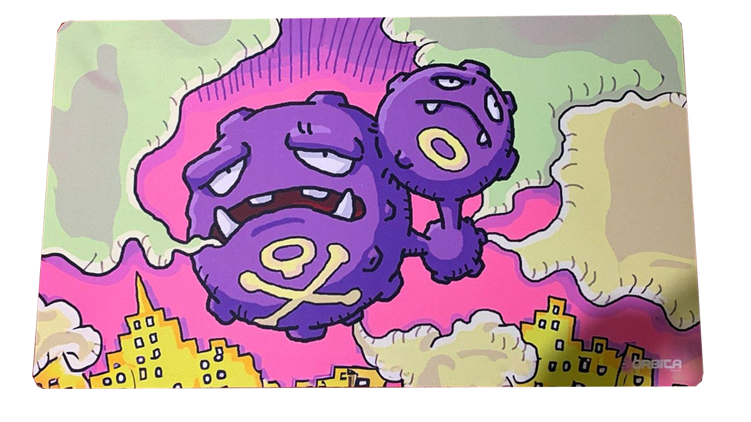 🧪 Playmat Weezing – Arte Urbana
