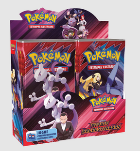Box Display Pokémon TCG – Rivais Predestinados (SV10) com 36 Boosters