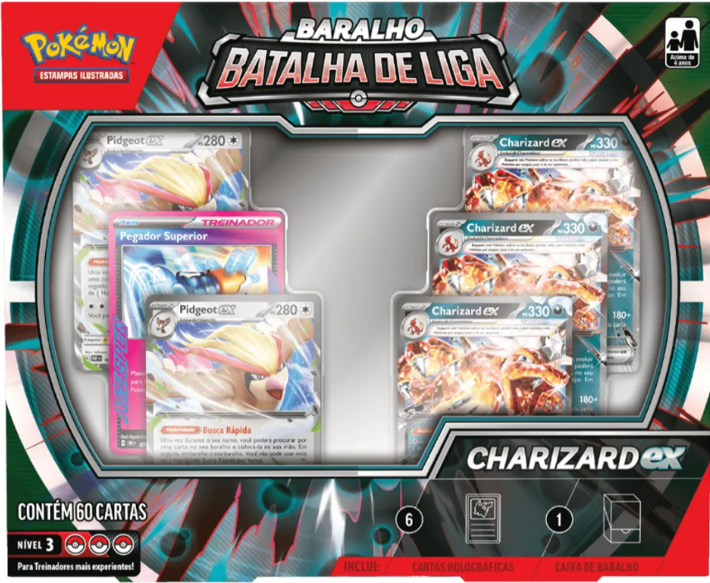 Deck de Batalha Pokémon - Charizard EX