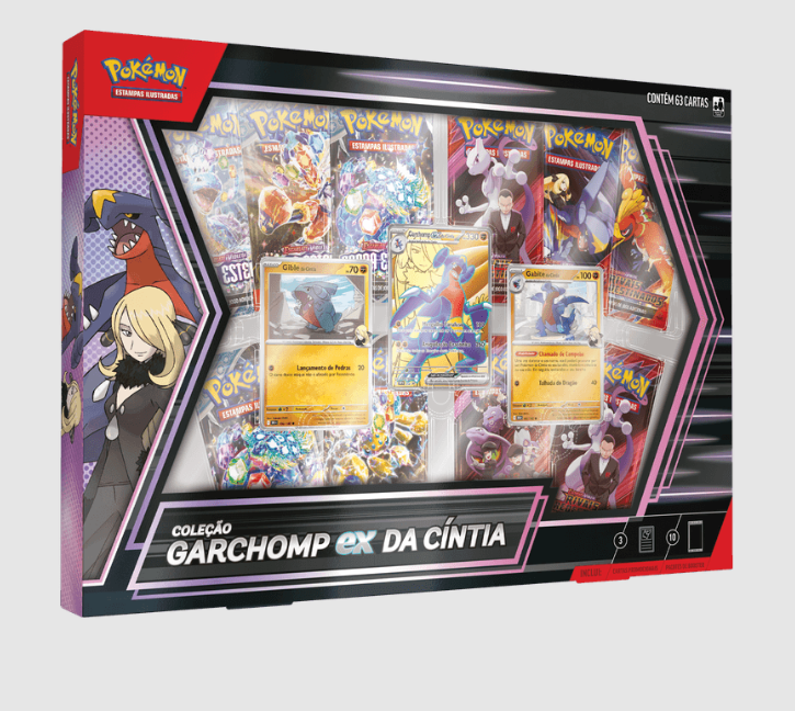 (PT-BR) Box Coleção - Garchomp Ex da Cíntia