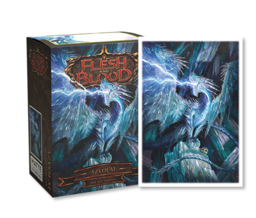 Dragon Shield – Sleeves Padrão (100 unidades) – Edição Flesh and Blood