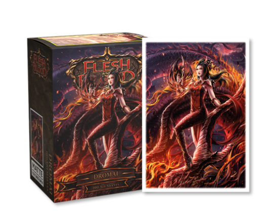 Dragon Shield – Matte Art: Dromai (Flesh and Blood) – Sleeves Padrão (100 unidades)