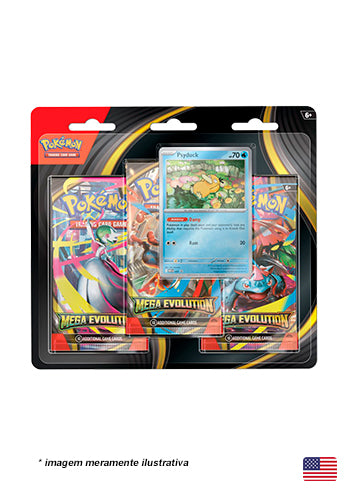 (ING) Blister Triplo Megaevolução 1 - Megaevolução - Psyduck