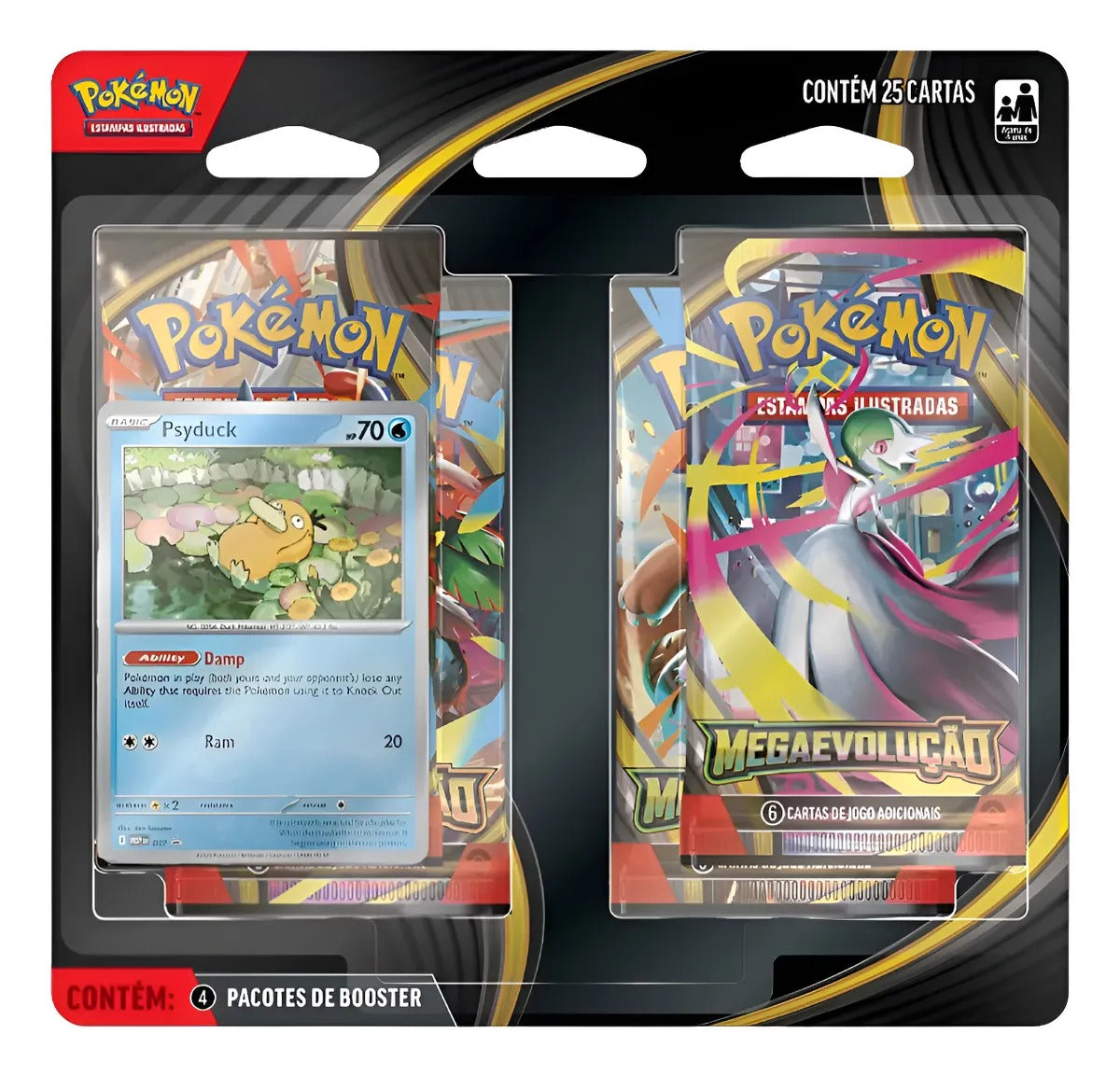 (PT-BR) Blister Quádruplo Megaevolução 1 - Megaevolução - Psyduck