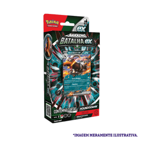(PT-BR) Baralho Pré Construído - Baralho Batalha ex - Houndoom ex