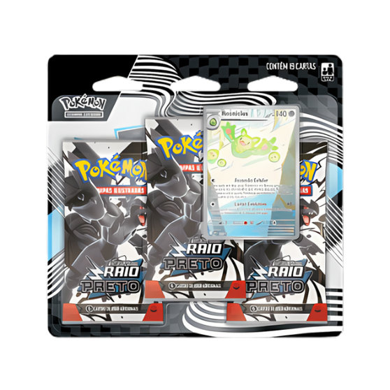(PT-BR) Blister Triplo Escarlate e Violeta 10.5 - Raio Preto - Reuniclus