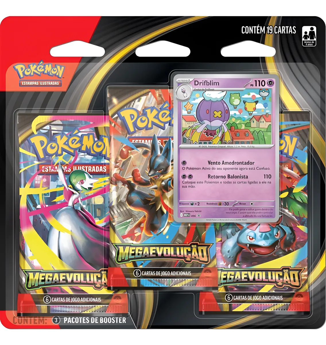 (PT-BR) Blister Triplo Megaevolução 1 - Megaevolução - Drifblim
