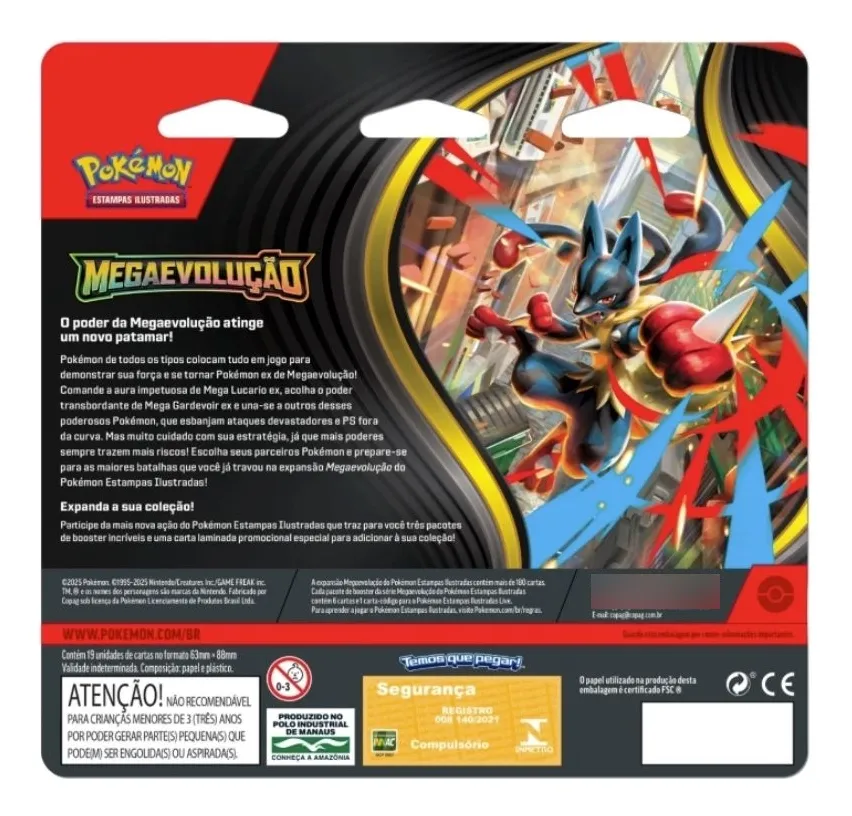 (PT-BR) Blister Triplo Megaevolução 1 - Megaevolução - Drifblim