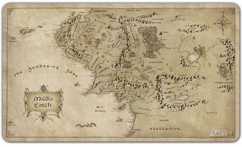 Playmat Terra Média – Edição Épica (61x35,5cm)